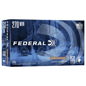 270 Win Federal PowerShok 150gr 20