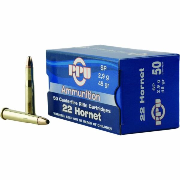 22-HORNET-45GR-PPU-PRVI-SP-50