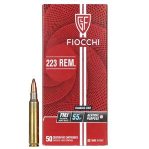 223 REM (55GR) FIOCCHI FMJ -50