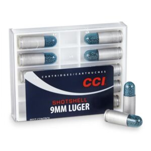 AMMO-9MM-LUGER-CCI-SHOTSHELL-10-ROUNDS