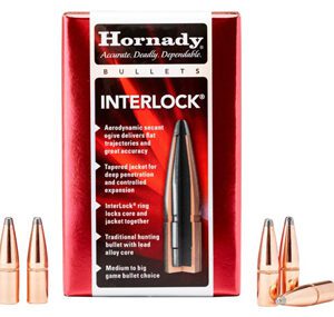 6MM 100GR HORNADY INTERLOCK BTSP /100